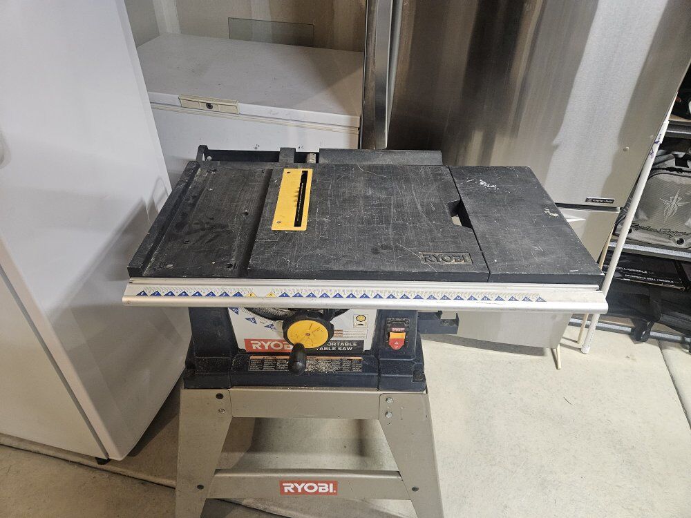 RYOBI Table Saw + Drill Press