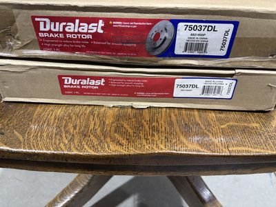New Rotors 75037DL