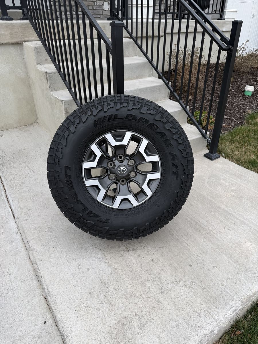Toyota Tacoma Rims and Tires 285/75R16 Falken