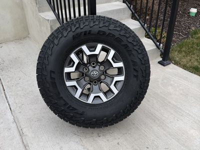 Toyota Tacoma Rims and Tires 285/75R16 Falken