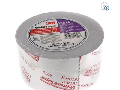 venture aluminum foil tape 1581A