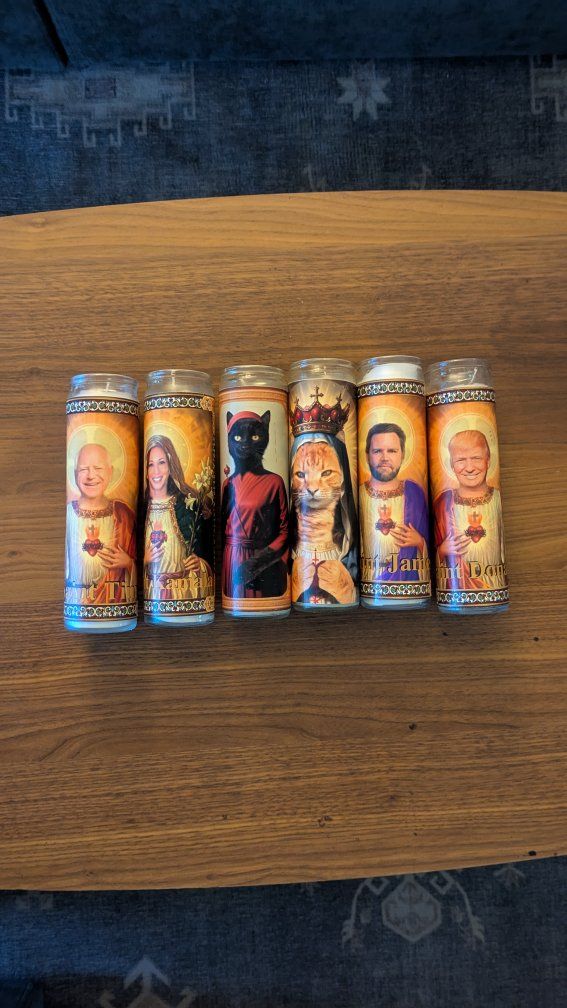 Handmade Funny Prayer Candles
