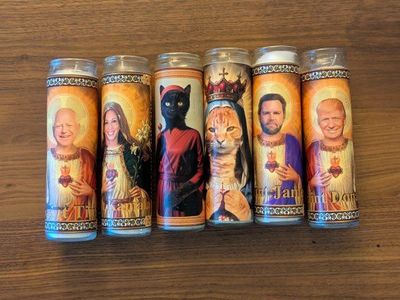 Handmade Funny Prayer Candles