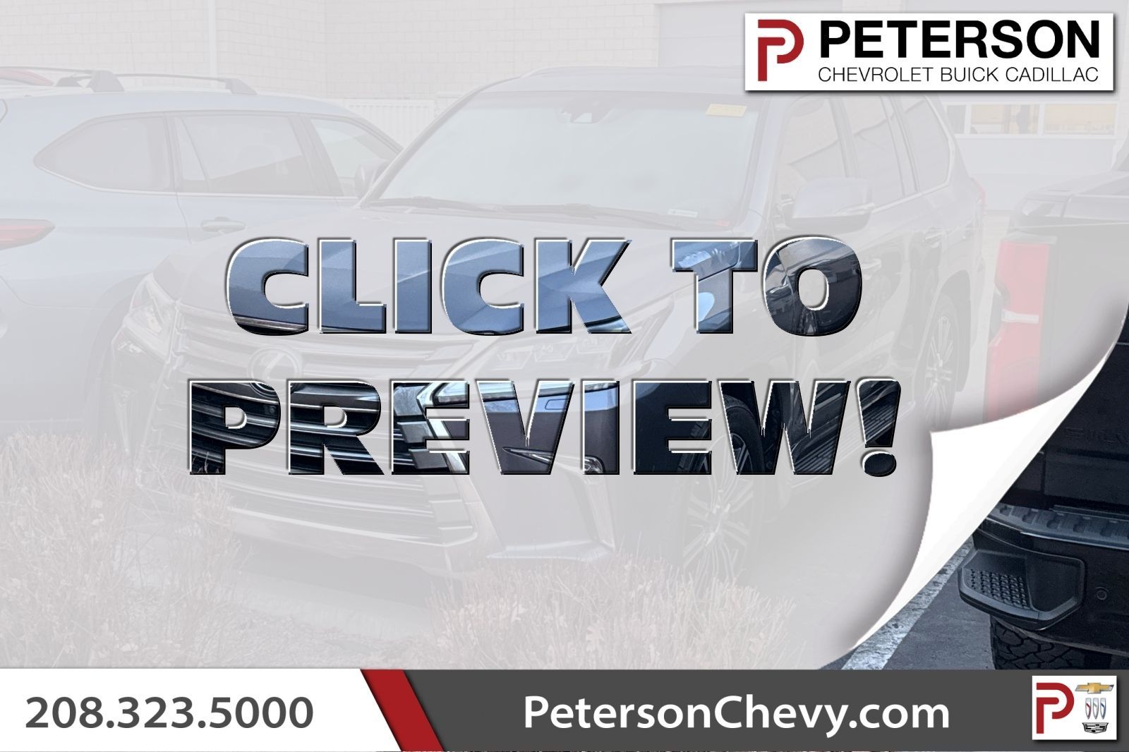 2019 Lexus LX Three-Row