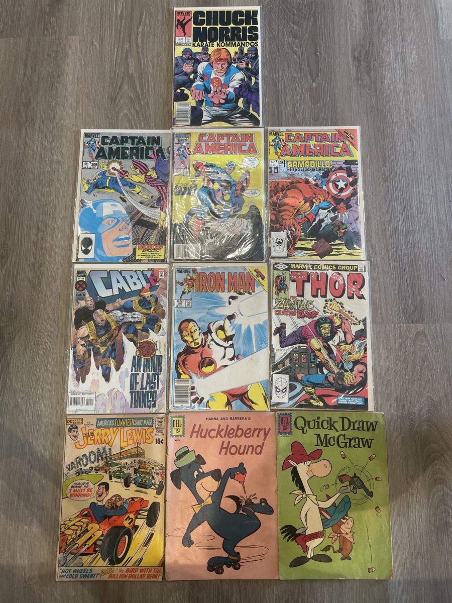 Vintage comic books (10)
