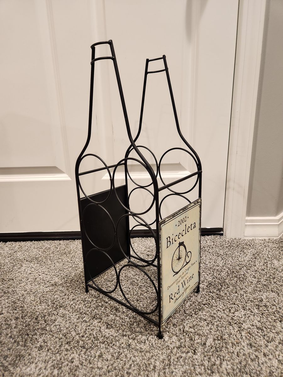 Decorative wine rack