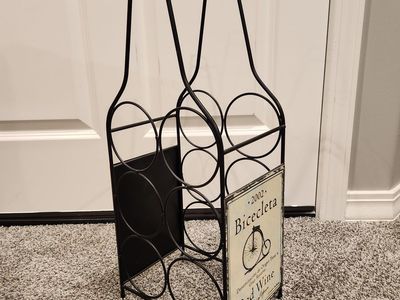 Decorative wine rack