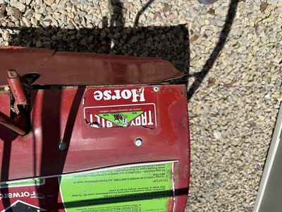 Troy Bilt Tiller