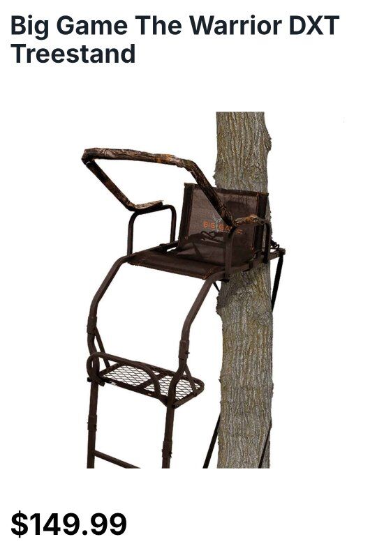 Big Game The Warrior DXT Treestand