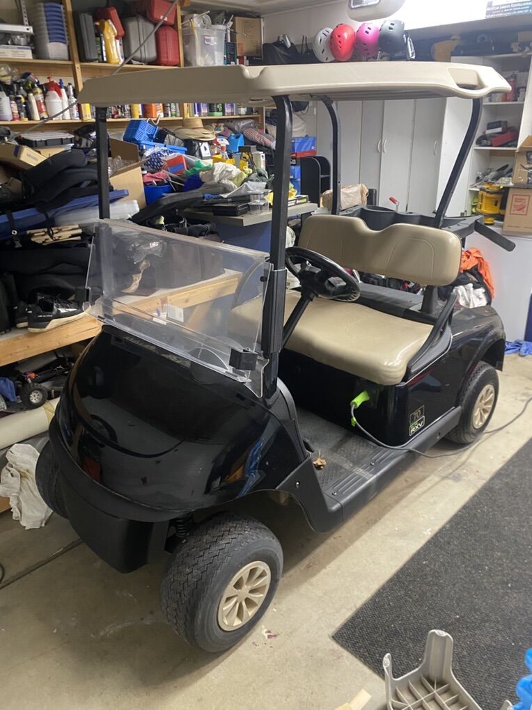 2019 EZGO Elite RXV Golf Cart Lithium Battery