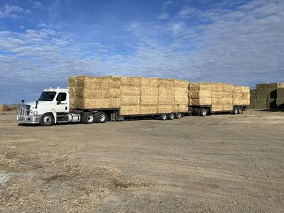 Flatbed Hay Trailers
