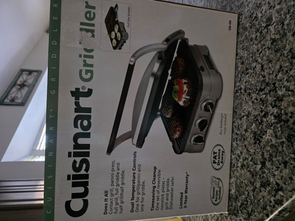 Cuisinart 5 in 1 Griddler new in box $125