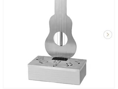 14.7 in. USB Stainless Steel Tabletop Fountain