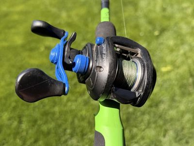 Lew’s speed spool batecaster fishing real