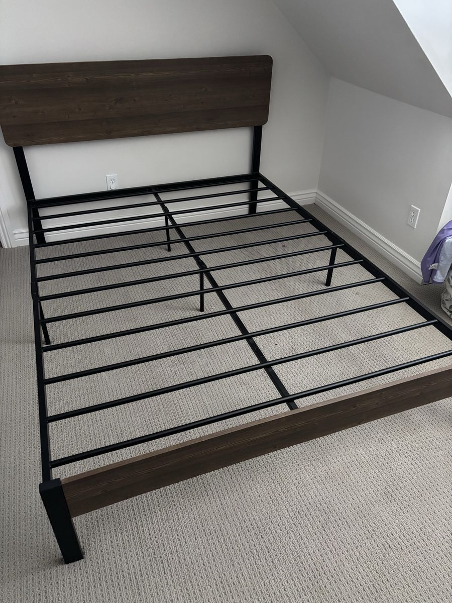 Queen bed frame