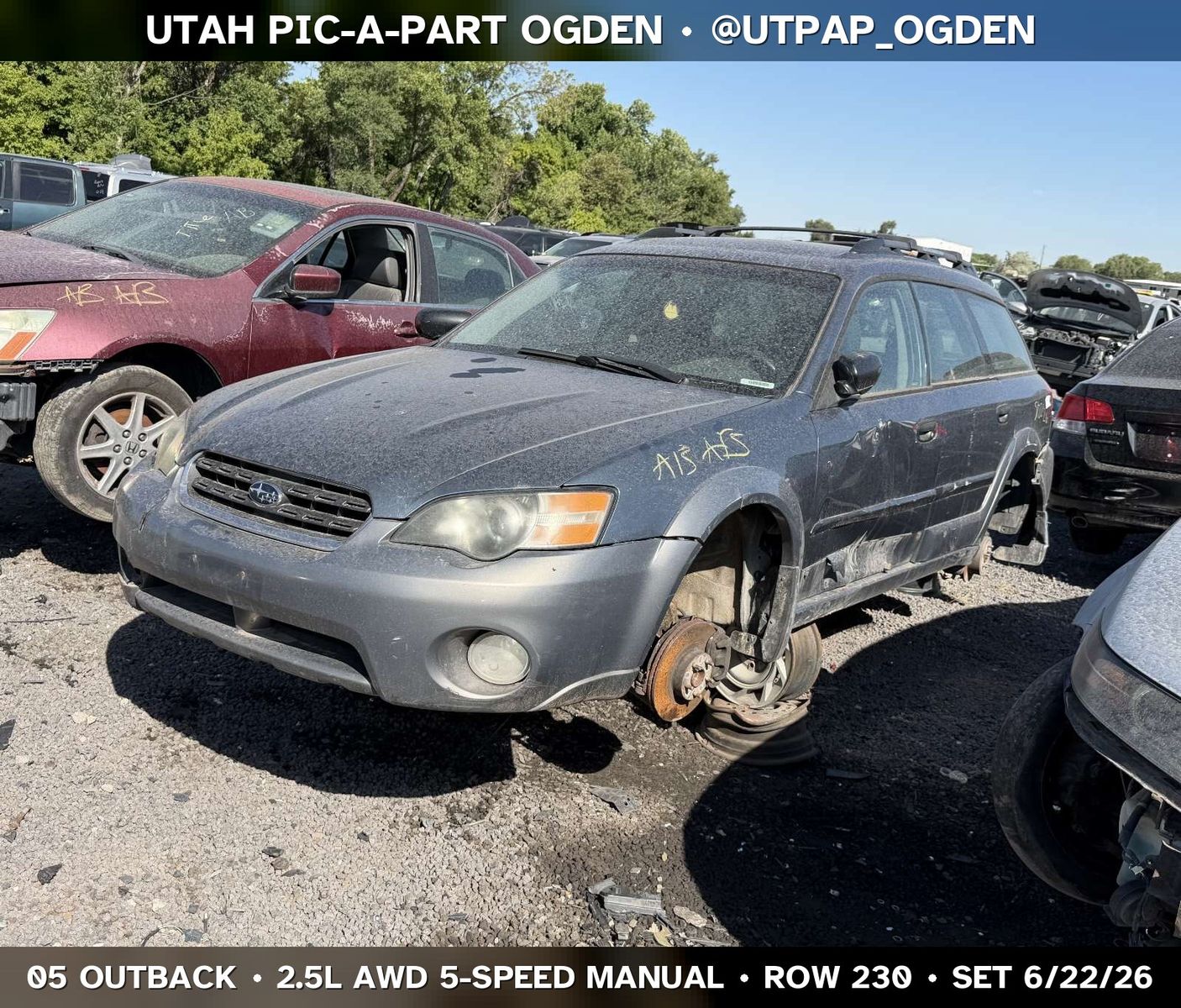 2005 Subaru Outback Parts - UTPAP Ogden