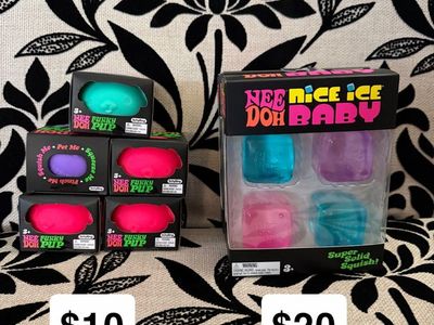 NeeDoh and Squishy toys