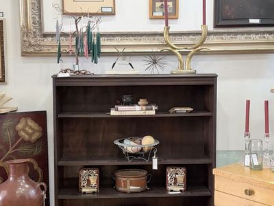Vintage 1940s Wooden Shelf
