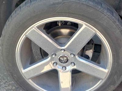 DUB rims 6×5.5. All 4 Rims. All tires hold air.