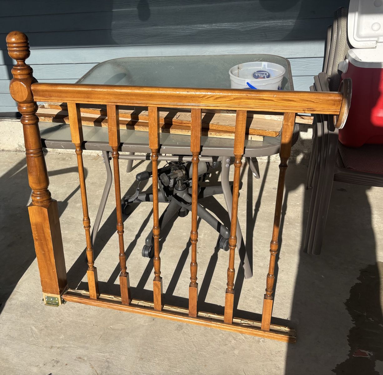 Wood Railing 42x37