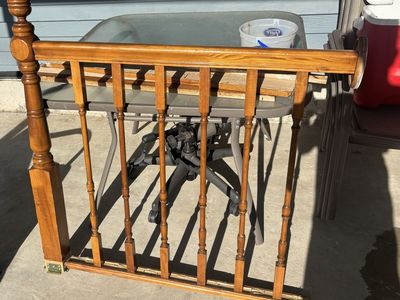 Wood Railing 42x37