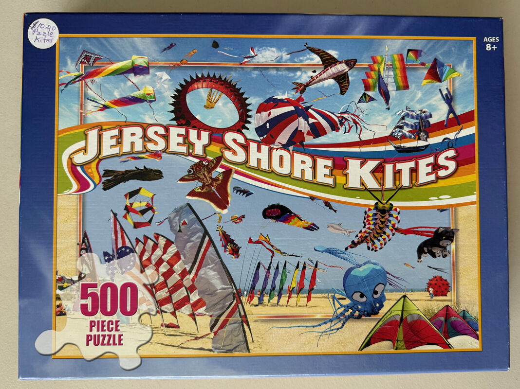 500 Piece Jigsaw Puzzle - JERSEY SHORE KITES