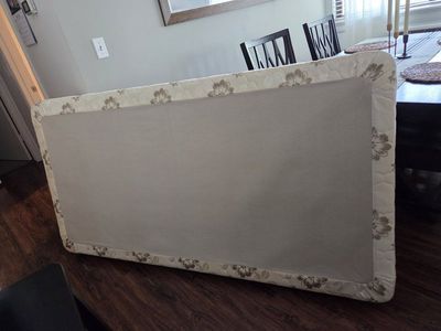Twin Metal Bed Frame & Box Spring Set
