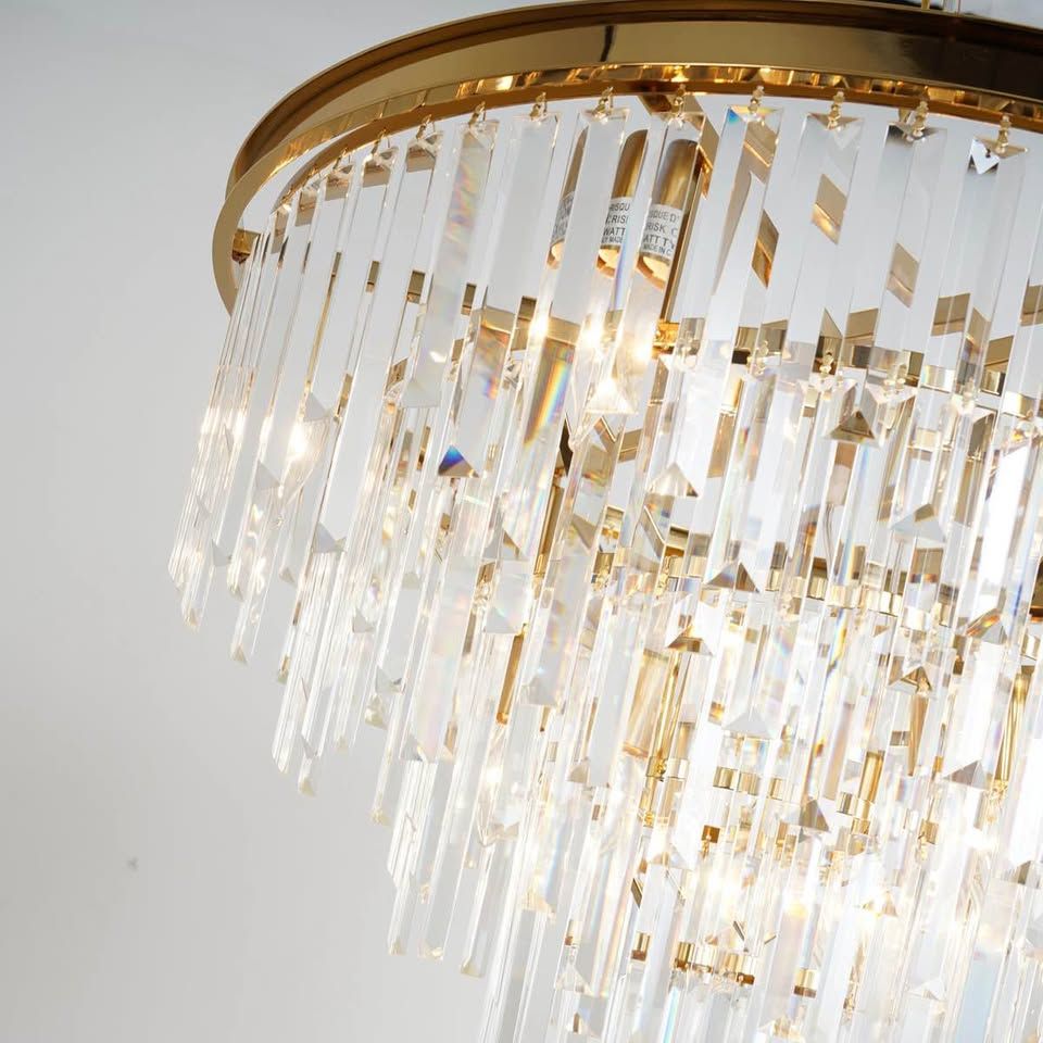 Crystal Waterfall Chandelier