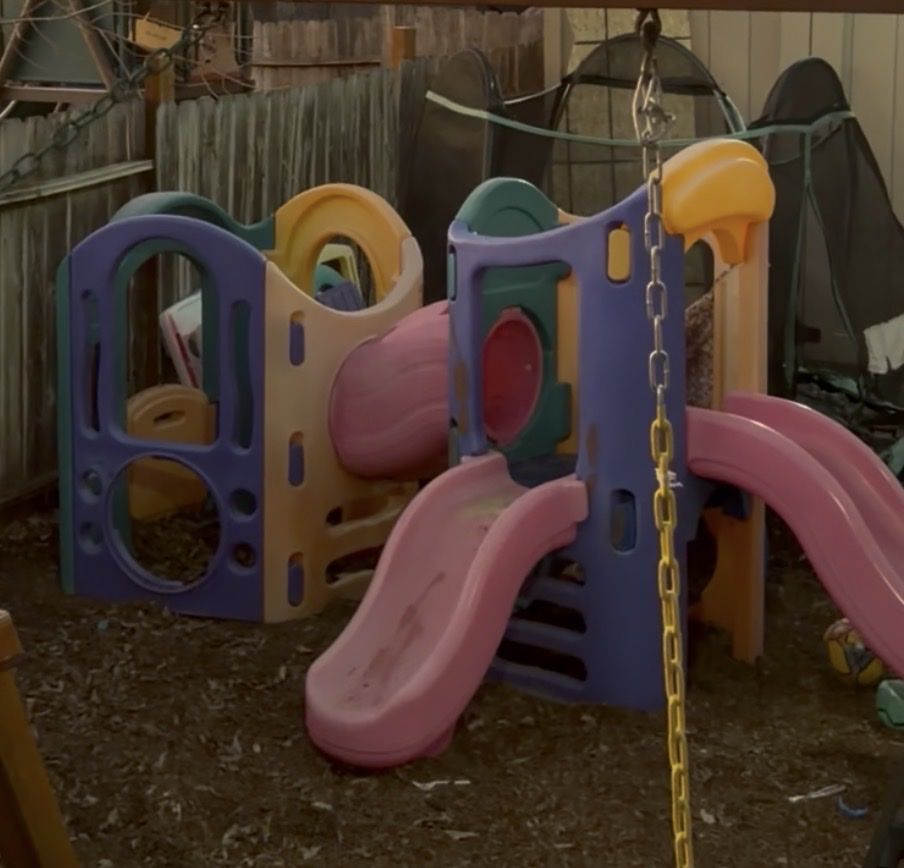 Outdoor plastic play ground
