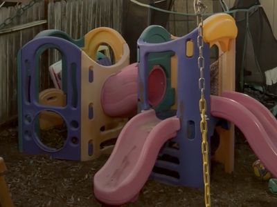 Outdoor plastic play ground