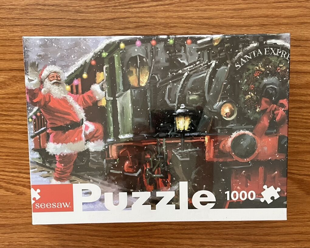NEW 1000 Pc The Santa Express Puzzle.