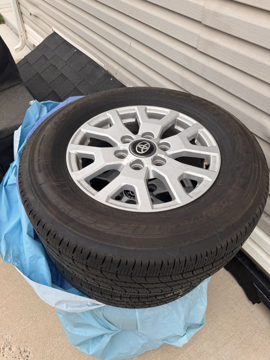 2024 SR5 wheels and tires x 4