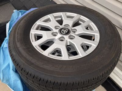 2024 SR5 wheels and tires x 4