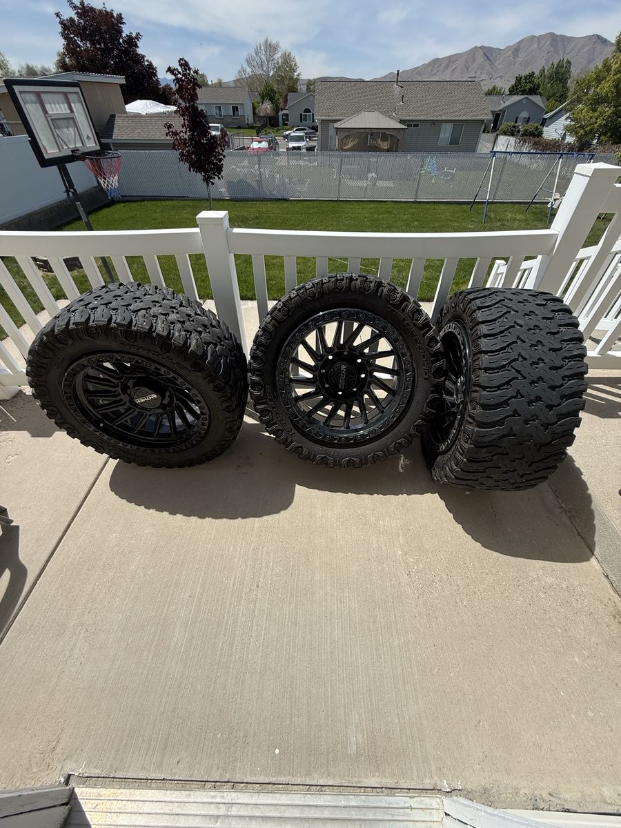3 anthem turbine wheels 8x180 -24 offset