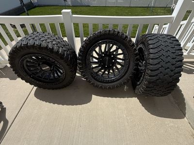 3 anthem turbine wheels 8x180 -24 offset