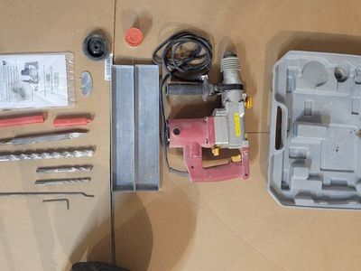 Chicago Electric L97113 1in Rotary Hammer Drill with Case & Bits - Works Great!