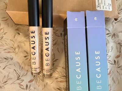 Because Cosmetics Luminous Under Eye Concealer - Cafe Au Lait (2 Pack)