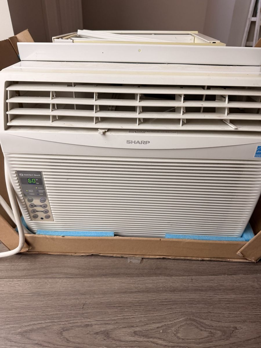Sharp Comfort Touch Window Air Conditioner Unit - White