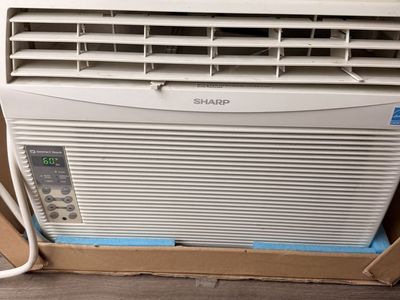 Sharp Comfort Touch Window Air Conditioner Unit - White