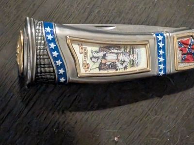 Franklin Mint collectible Robert E. Lee folding knife
