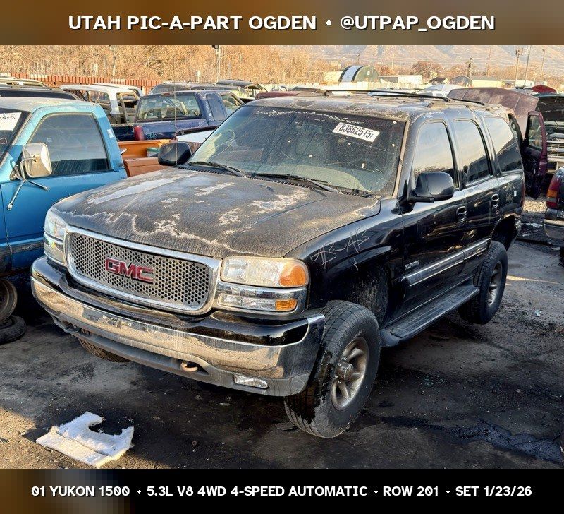 2001 GMC Yukon 1500 GMT800 Parts - UTPAP Ogden