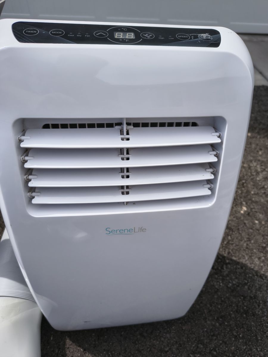 SereneLife Portable Air Conditioner – SLPAC8 – 8,000 BTU – Includes Remote + Window Kit