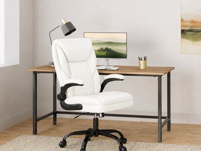 White Executive Office Chair – Like New