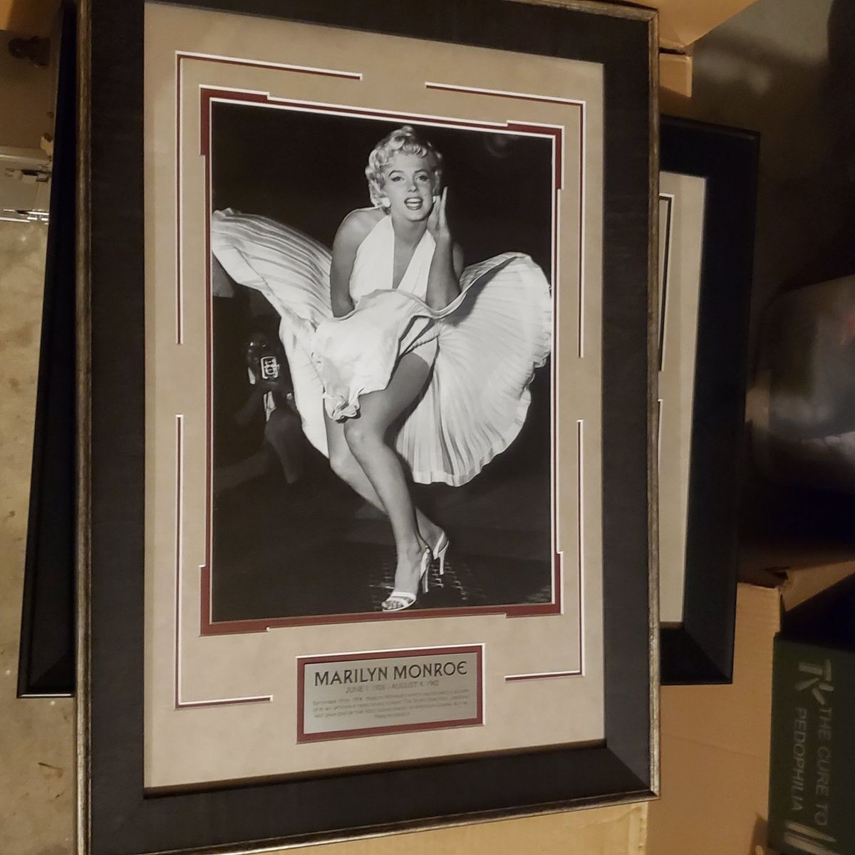 NEW - Framed Marilyn Monroe The Seven Year Itch Photo Print 18x24 