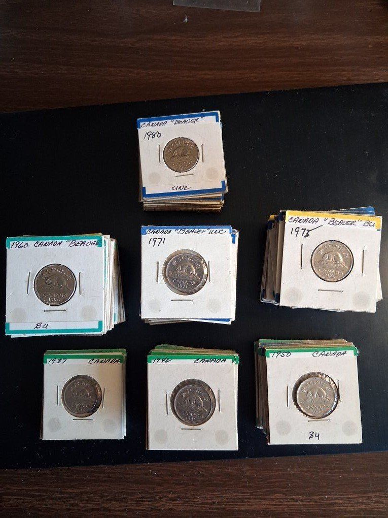 COLLECTION OF CANADIAN NICKLES