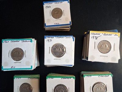 COLLECTION OF CANADIAN NICKLES