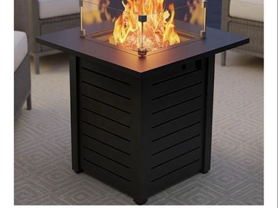 Brand new propane fire pit