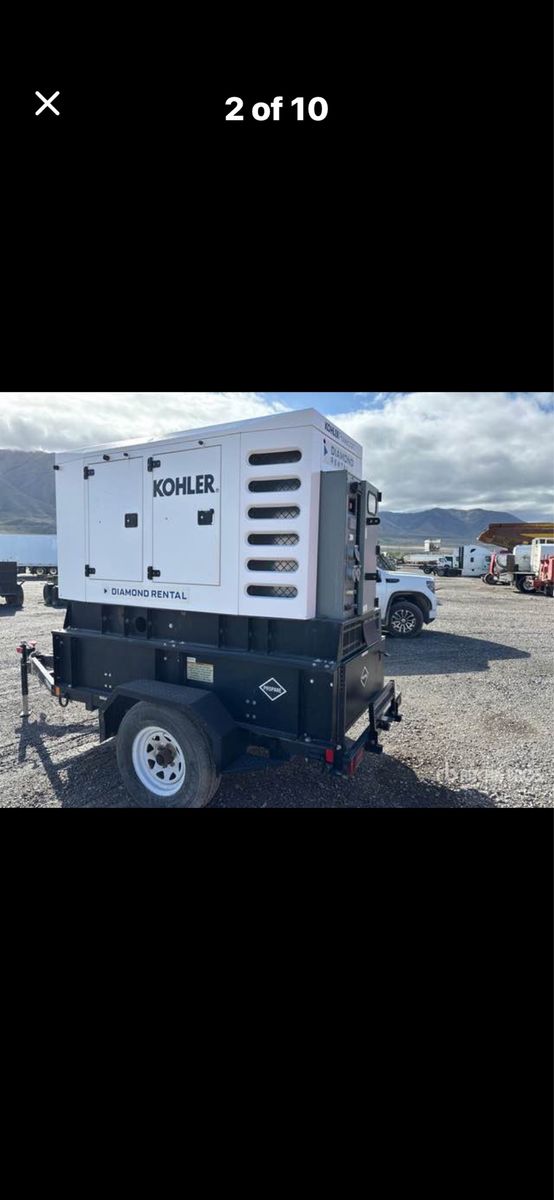 Kohler generator box for storage or