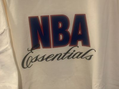 Fear of God Essentials x NBA T-shirt - Cream, Size XL - Excellent Condition