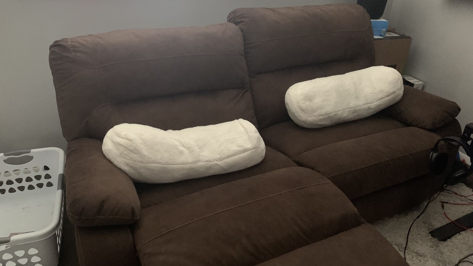 Brown Recliner Sofa